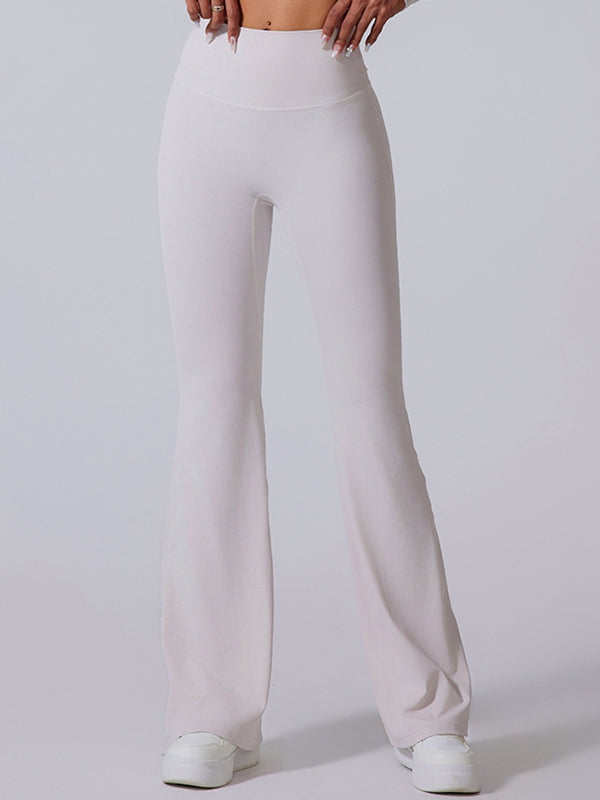 BUYCO Female Flare High-rise Hip-lift Yoga Leggings