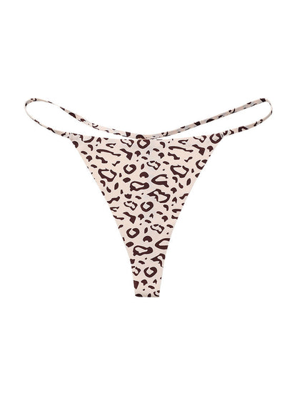 BUYCO  Female T-back Leopard Print Panties