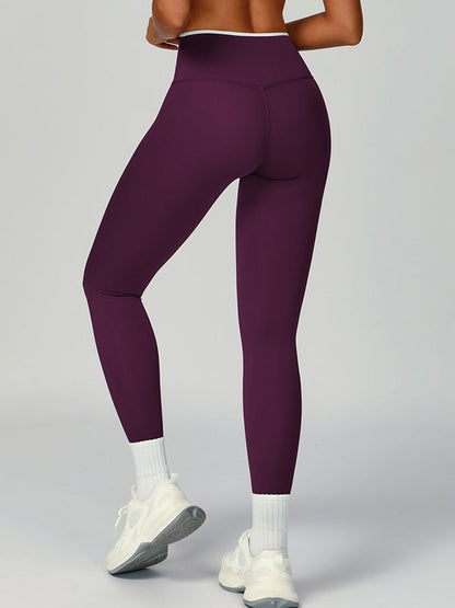 BUYCO Female Contrast Color Cross Back Sports Bras