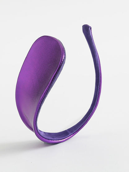 BUYCO Female Faux Leahter “Visual Invisibility”  C-shaped Panties