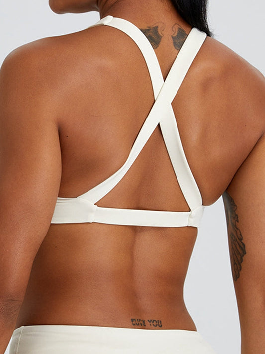 BUYCO Female High-support Cross Back Sports Bras