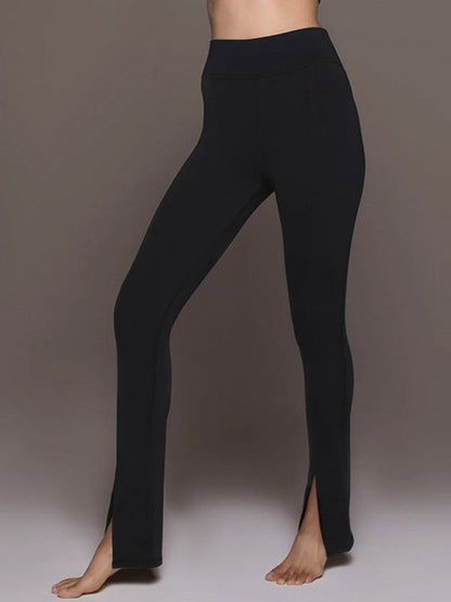 BUYCO Female Split Flare High-rise Leggings