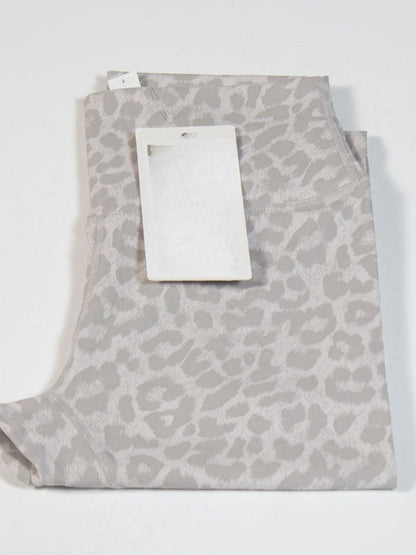 BUYCO Female Fitted Leopard Print Hip-lift Leggings