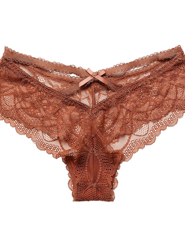 BUYCO  Female Hollow Out T-back Lace Panties