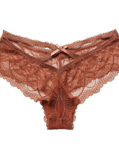 BUYCO  Female Hollow Out T-back Lace Panties