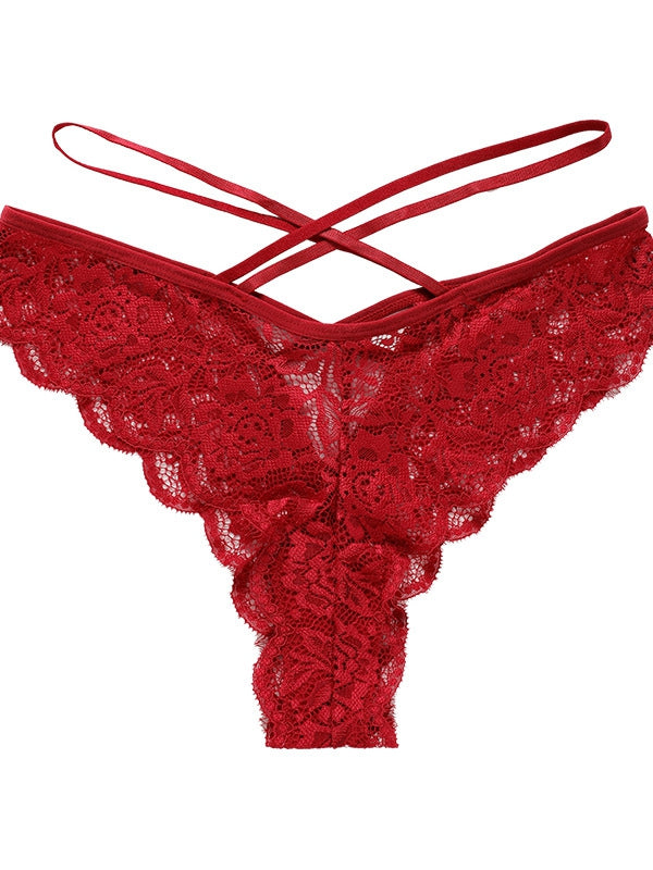 BUYCO Female Hollow Out Lace Panties