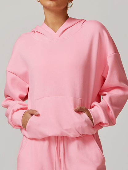 BUYCO Female Pocket Casual Hoodie