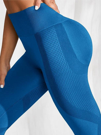 BUYCO Female Quick-dry Seamless Ruched Back Leggings