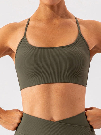 BUYCO Female Ribbed Sports Bras