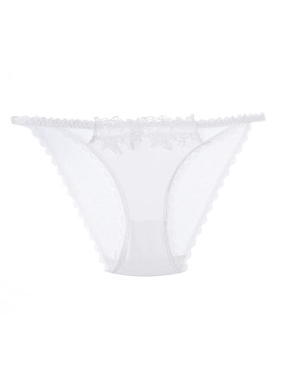 BUYCO  Female Hollow Out Mesh Dots Panties