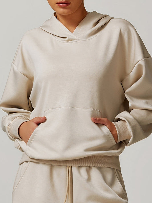 BUYCO Female Pocket Casual Hoodie
