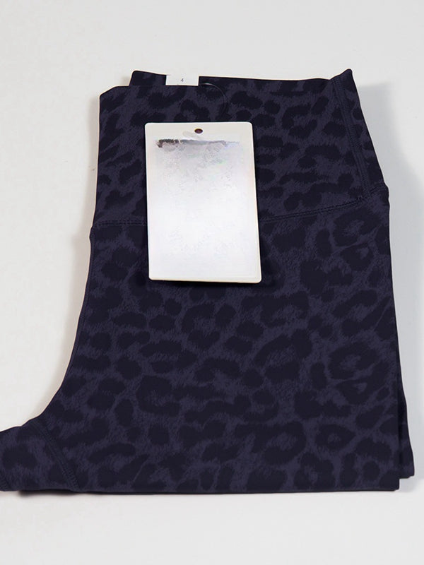 BUYCO Female Fitted Leopard Print Hip-lift Leggings