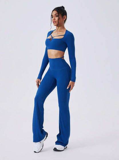 BUYCO Female Hollow Out Long Sleeves