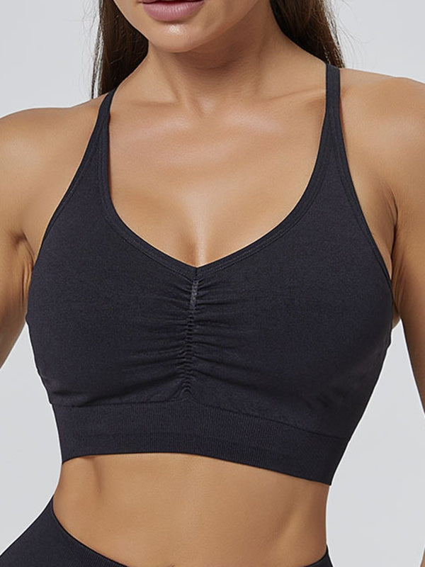 BUYCO Female Elastic Tight Folds Tracksuit