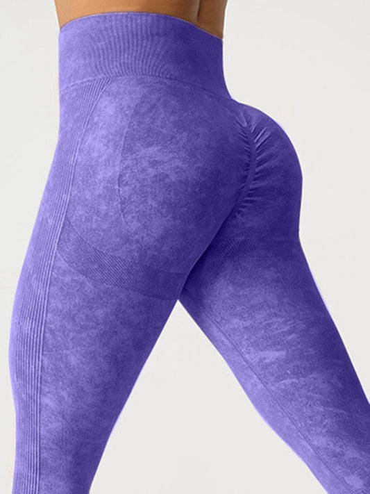 BUYCO Female Denim Ruched Back hip-lift Leggings