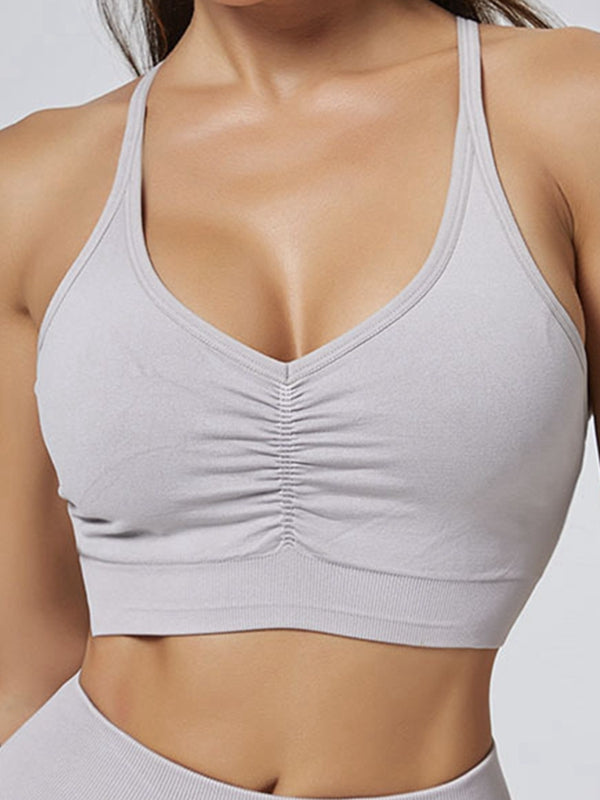 BUYCO Female Elastic Tight Folds Tracksuit