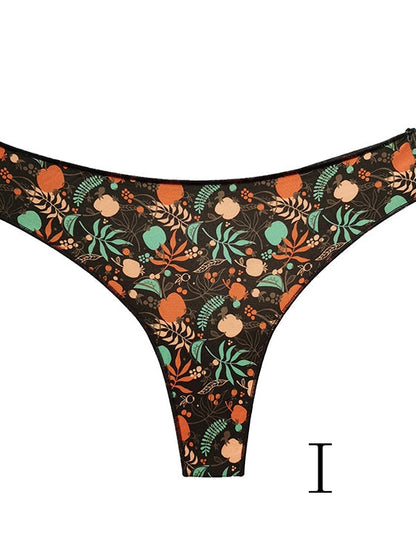 BUYCO  Female Unique Print T-back Panties