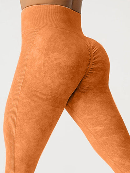 BUYCO Female Denim Ruched Back hip-lift Leggings