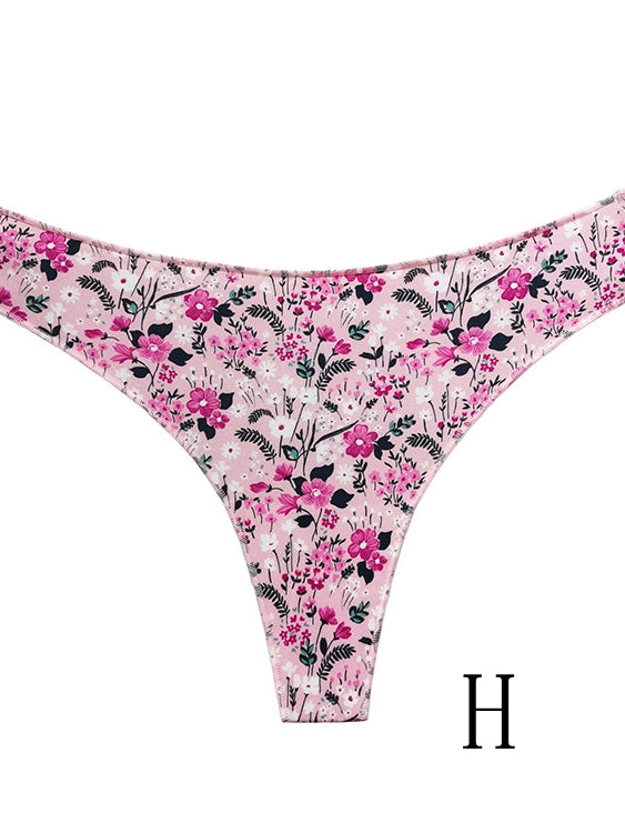 BUYCO  Female Unique Print T-back Panties