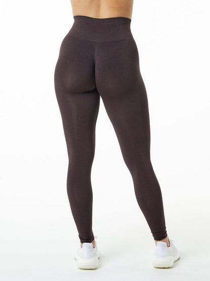 BUYCO Female Ruched Back Quick-dry Seamless Leggings