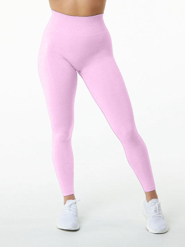 BUYCO Female Ruched Back Quick-dry Seamless Leggings