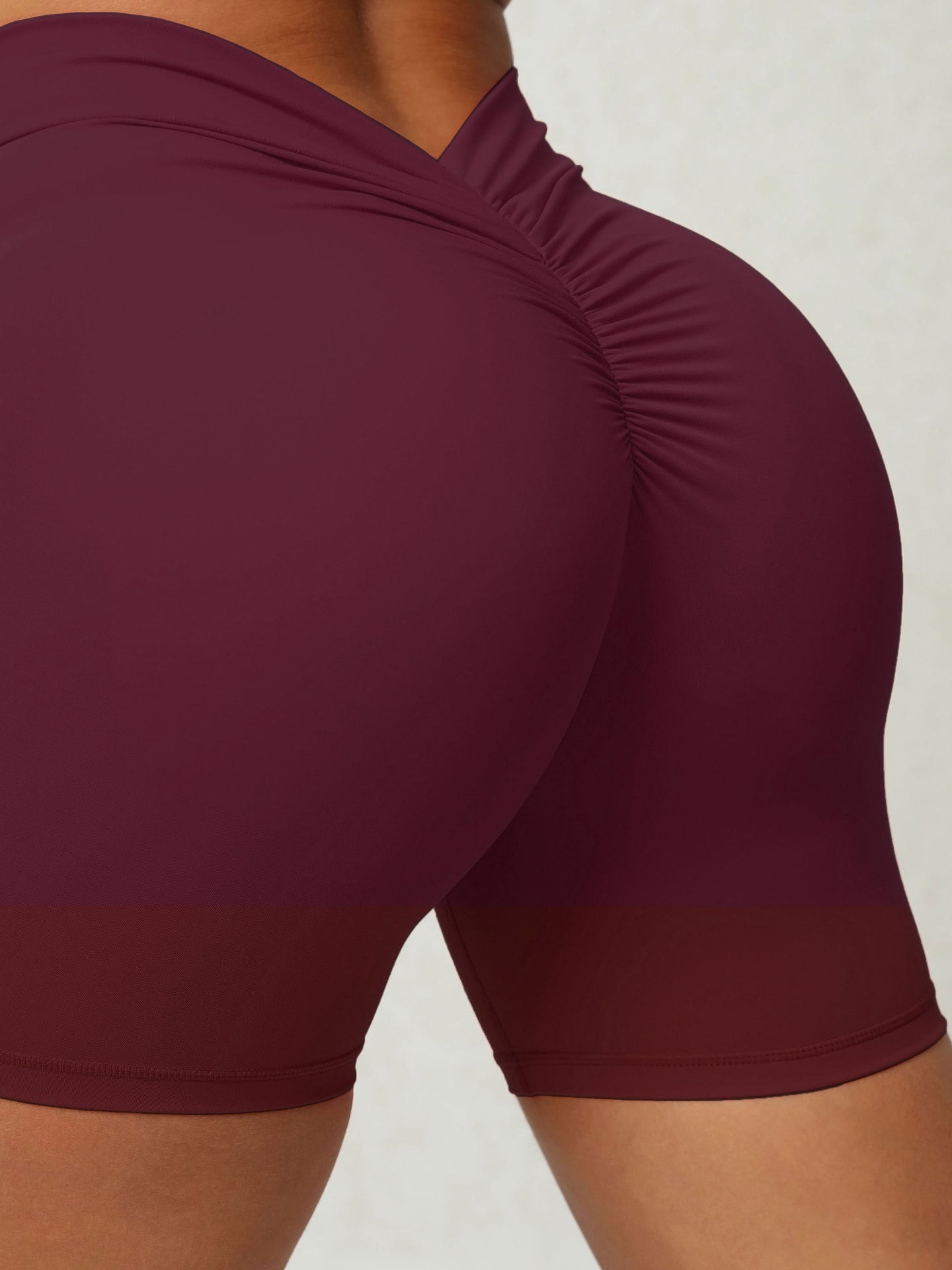 BUYCO Female Ruched Back Deep V Back Leggings X Carmen⭐