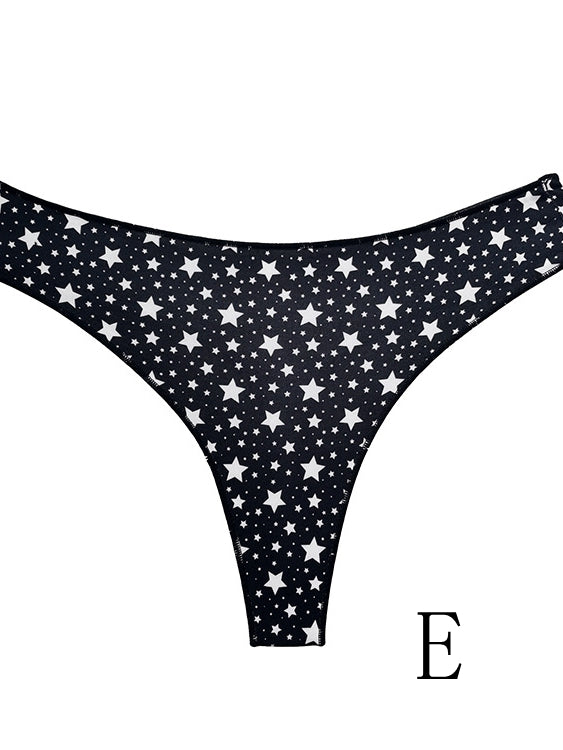 BUYCO  Female Unique Print T-back Panties