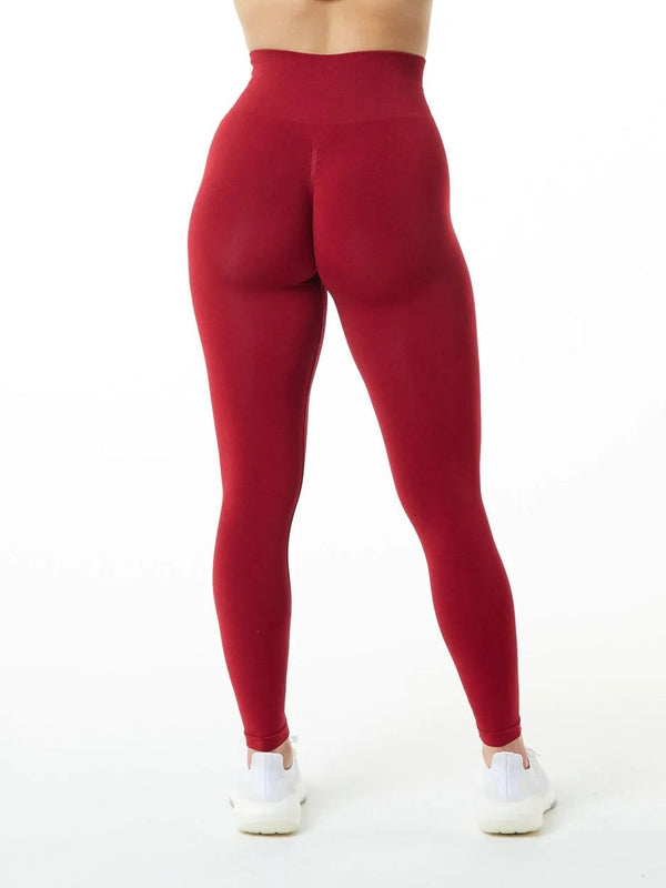 BUYCO Female Ruched Back Quick-dry Seamless Leggings