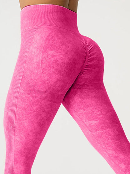 BUYCO Female Denim Ruched Back hip-lift Leggings