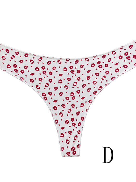 BUYCO  Female Unique Print T-back Panties