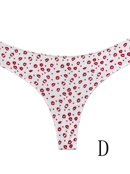 BUYCO  Female Unique Print T-back Panties
