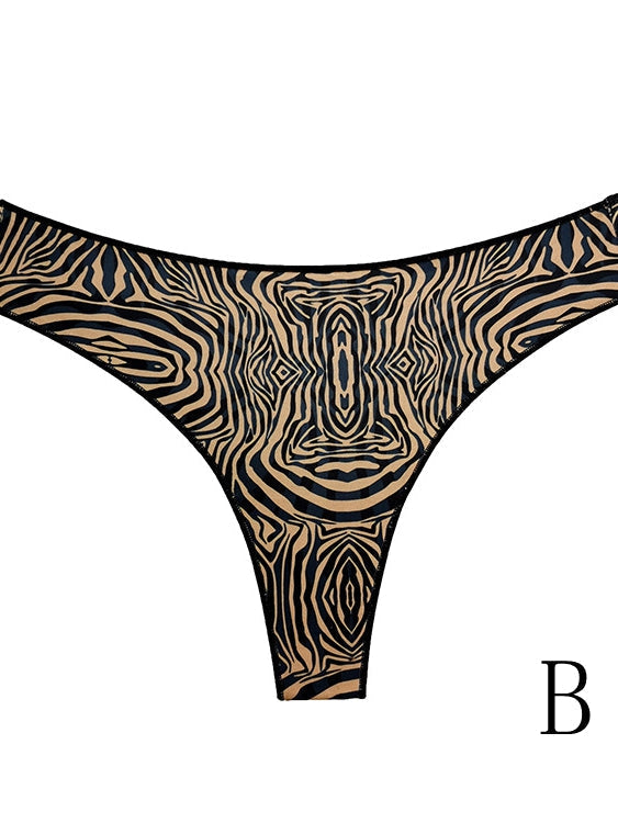 BUYCO  Female Unique Print T-back Panties