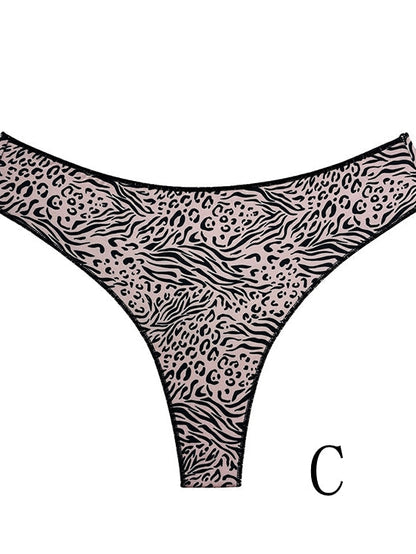 BUYCO  Female Unique Print T-back Panties