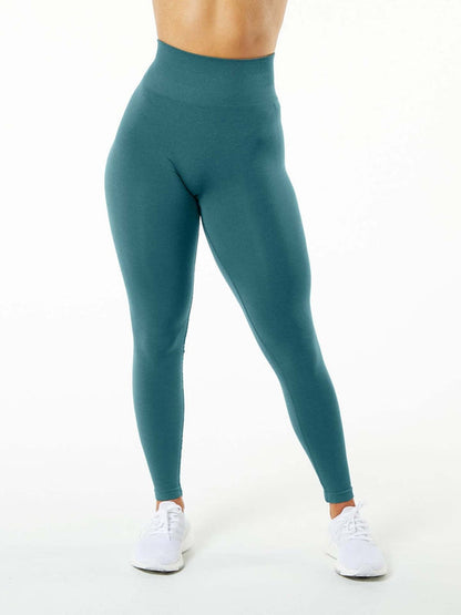 BUYCO Female Ruched Back Quick-dry Seamless Leggings