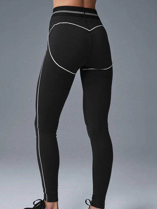 BUYCO Female Contrast Color Push-lift Shorts