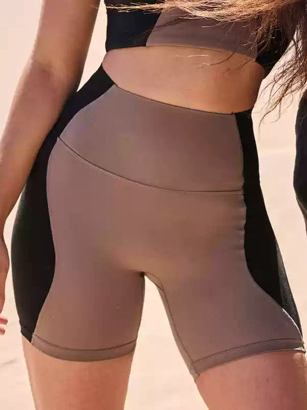 BUYCO Female Contrast Color High Support Sports Bras