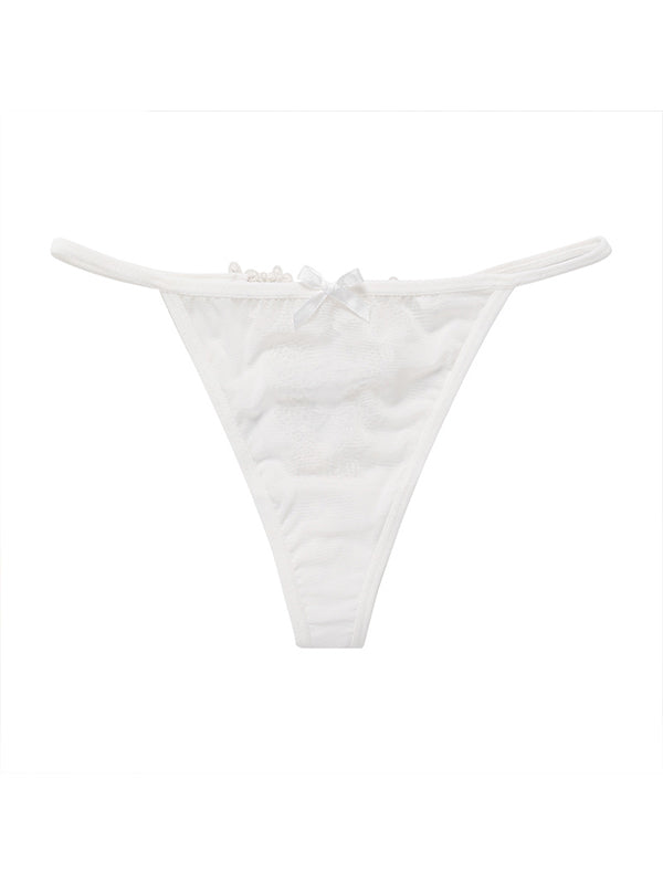 BUYCO Female Hollow Out Lace-up Panties