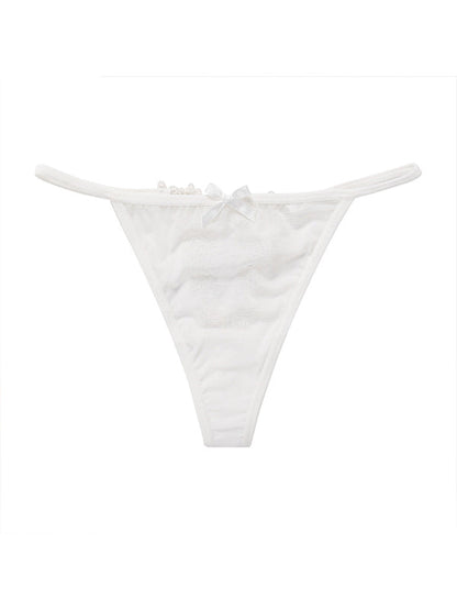 BUYCO Female Hollow Out Lace-up Panties