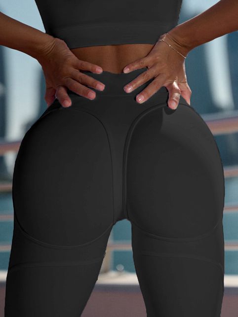 BUYCO Female Extra Fitted Push-Up "Juicy White" Leggings