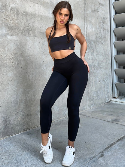 BUYCO Female Ruched Back Deep V Back Leggings X Carmen⭐