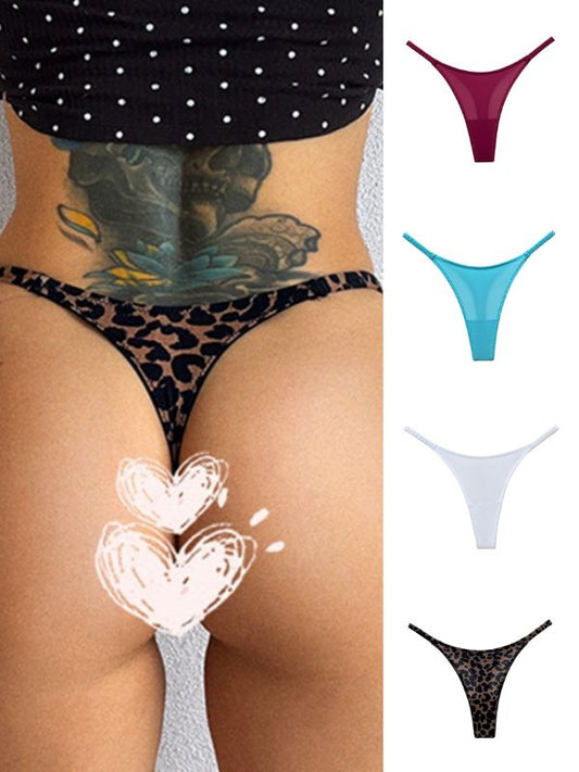 BUYCO Femal Fitted Leopard Print Panties