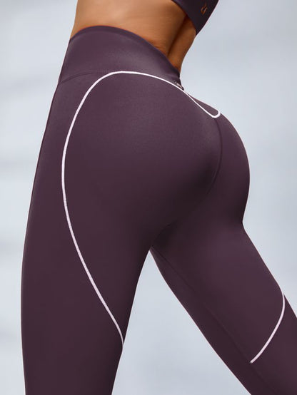 BUYCO Female Contrast Color Cross Back Sports Bras