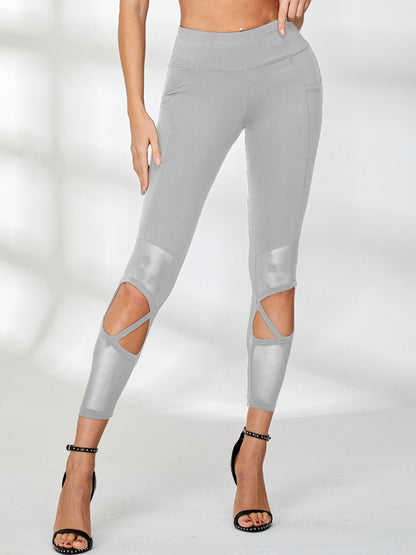 BUYCO Female Cutout Backless Mesh Tracksuit