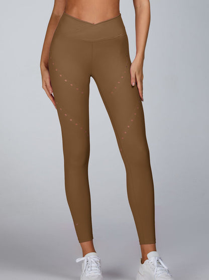 BUYCO Female Cutout V Shape Waist Leggings