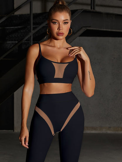 BUYCO Female Super Fitted Unique Mesh Hip-lift Leggings