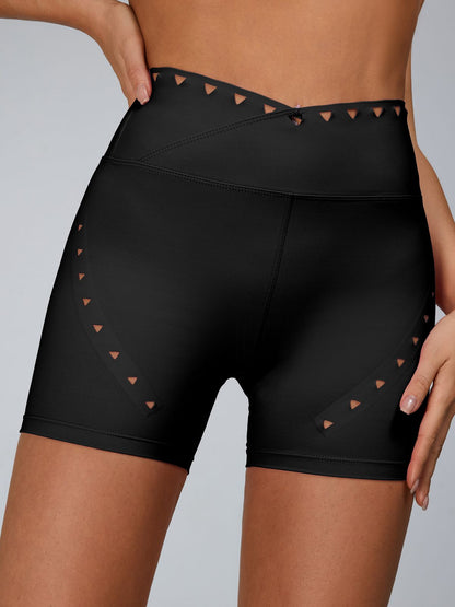 BUYCO Female Cutout V Shape Waist Leggings