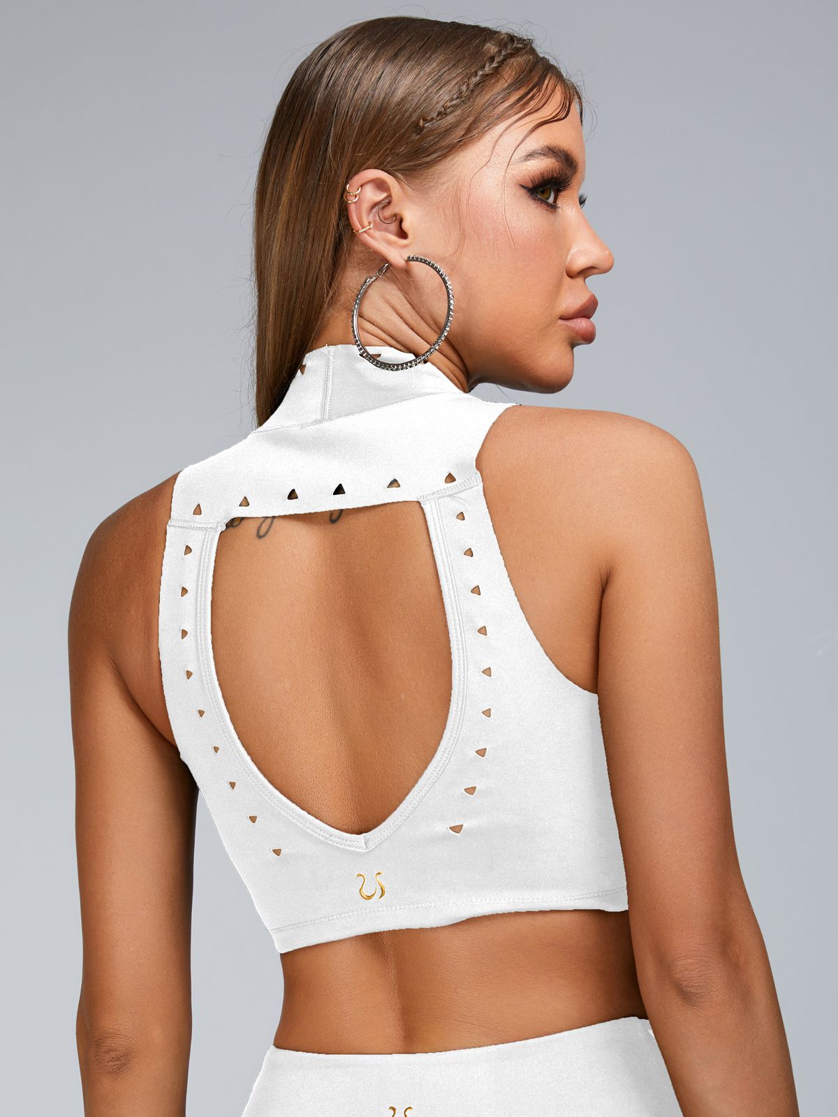 BUYCO Female Cutout V Shape Waist Skirt