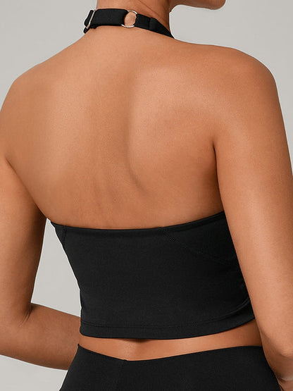 BUYCO Female Halter Backless Tank
