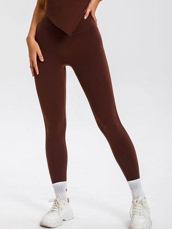 BUYCO Female Ruched Back High-waisted Leggings