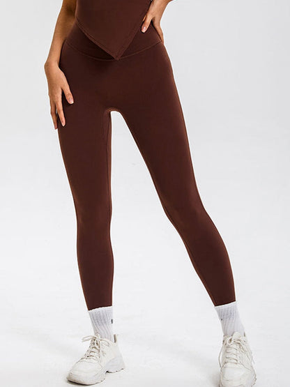 BUYCO Female Ruched Back High-waisted Leggings